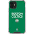 NBA Boston Celtics Standard - Green iPhone 12 Clear Case