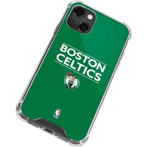 NBA Boston Celtics Standard - Green iPhone 13 Mini Clear Case