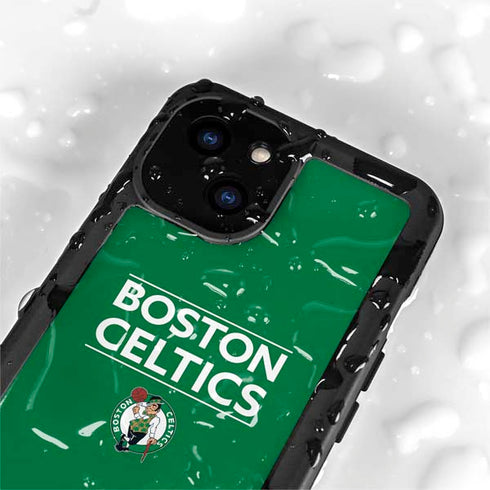 NBA Boston Celtics Standard - Green iPhone 13 Mini Waterproof Case