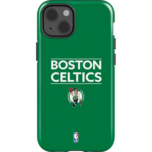 NBA Boston Celtics Standard - Green iPhone 15 Impact Case