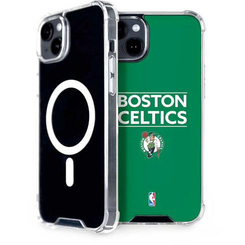 NBA Boston Celtics Standard - Green iPhone 15 Plus MagSafe Case