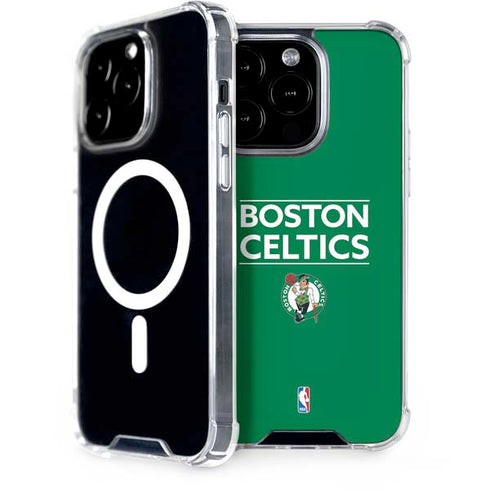NBA Boston Celtics Standard - Green iPhone 15 Pro MagSafe Case