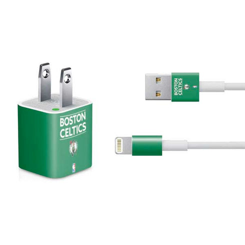 NBA Boston Celtics Standard - Green iPhone Charger (5W USB) Skin