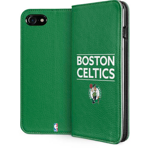 NBA Boston Celtics Standard - Green iPhone SE (2nd & 3rd Gen) Folio Case