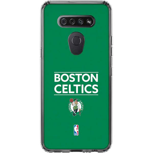 NBA Boston Celtics Standard - Green LG K51/Q51 Clear Case