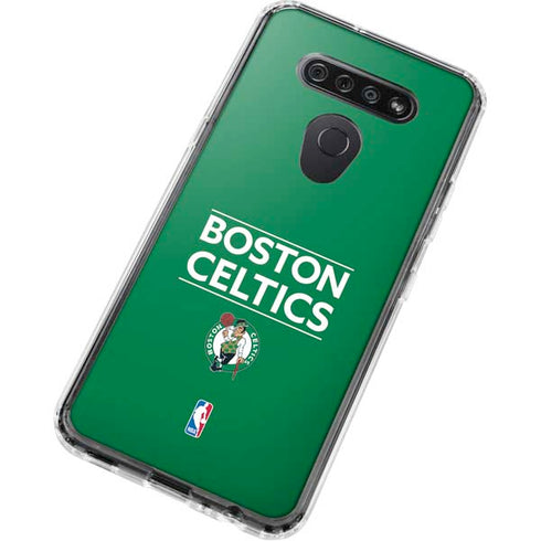 NBA Boston Celtics Standard - Green LG K51/Q51 Clear Case