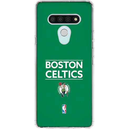 NBA Boston Celtics Standard - Green LG Stylo 6 Clear Case