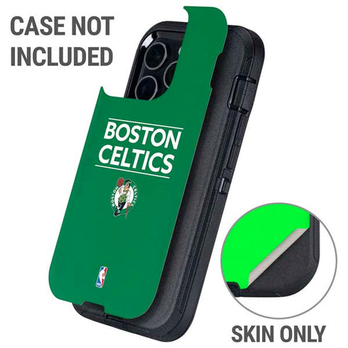NBA Boston Celtics Standard - Green Otterbox Defender iPhone Skin