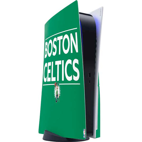 NBA Boston Celtics Standard - Green PS5 Console Skin