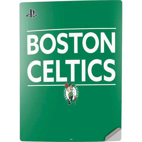 NBA Boston Celtics Standard - Green PS5 Digital Edition Console Skin
