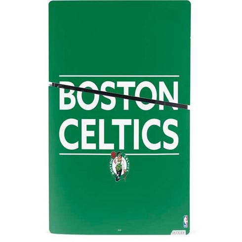 NBA Boston Celtics Standard - Green PS5 Slim Digital Edition Bundle Skin