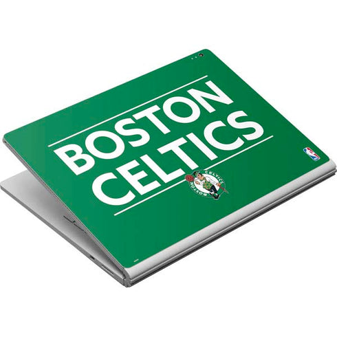 NBA Boston Celtics Standard - Green Surface Book Skin