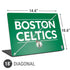 NBA Boston Celtics Standard - Green Universal Laptop 18in (14.6 x 10.6in) Skin