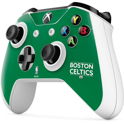 NBA Boston Celtics Standard - Green Xbox One S Controller Skin