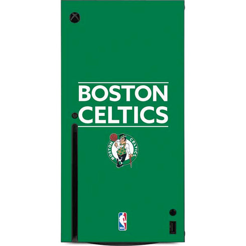 NBA Boston Celtics Standard - Green Xbox Series X Console Skin