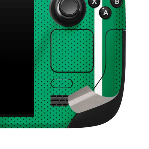 NBA Boston Celtics Steam Deck Handheld Gaming Computer Skin