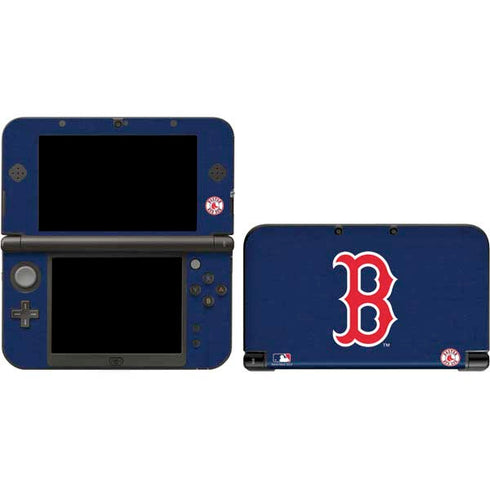 MLB Boston Red Sox - Solid Distressed 3DS XL 2015 Skin