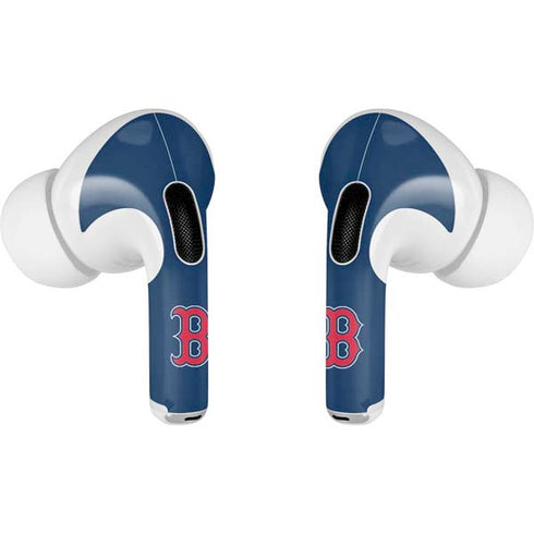 MLB Boston Red Sox - Solid Distressed AirPods Pro 2nd Gen Skin