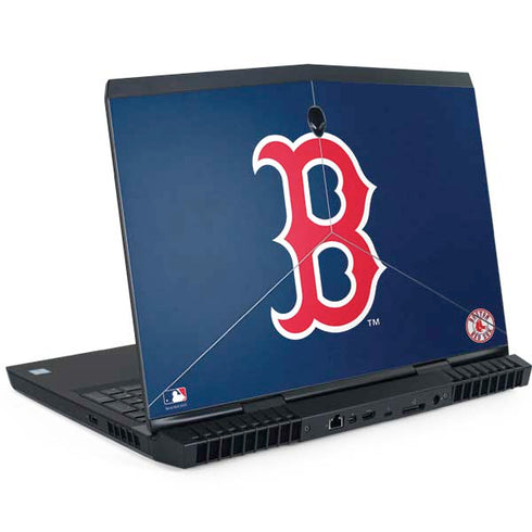 MLB Boston Red Sox - Solid Distressed Dell Alienware Skin