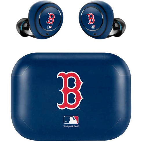MLB Boston Red Sox - Solid Distressed Amazon Echo Buds Skin