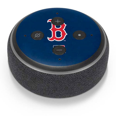 MLB Boston Red Sox - Solid Distressed Amazon Echo Dot Skin