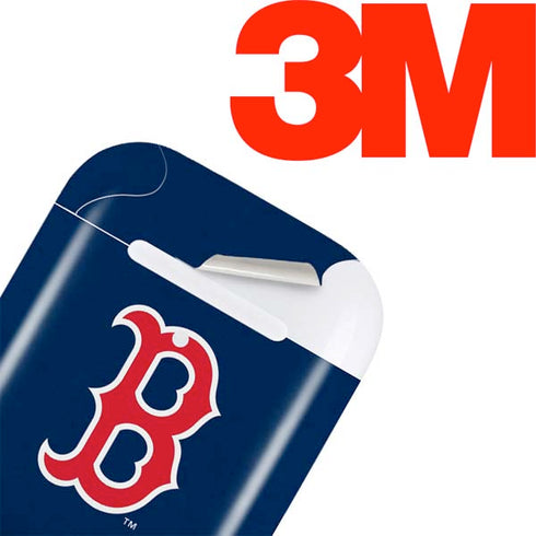 MLB Boston Red Sox - Solid Distressed Apple AirPods Skin