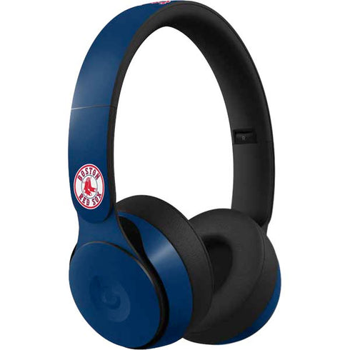 MLB Boston Red Sox - Solid Distressed Beats Solo Pro Skin
