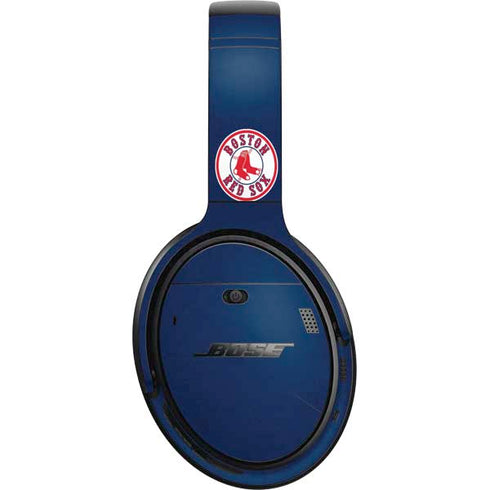 MLB Boston Red Sox - Solid Distressed Bose QuietComfort 35 II Headphones Skin