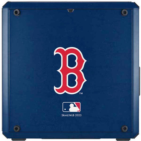 MLB Boston Red Sox - Solid Distressed Cooler Master MasterBox Q300L Mini Tower Skin