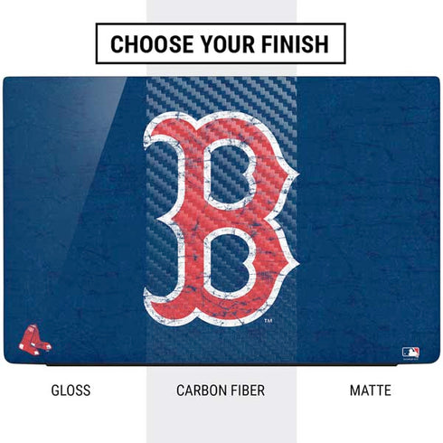 MLB Boston Red Sox - Solid Distressed Dell Vostro Skin