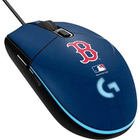 MLB Boston Red Sox - Solid Distressed G203 Prodigy RGB Wired Gaming Mouse Skin