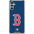 MLB Boston Red Sox - Solid Distressed Galaxy A13 5G Clear Case