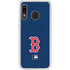 MLB Boston Red Sox - Solid Distressed Galaxy A20 Clear Case
