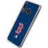 MLB Boston Red Sox - Solid Distressed Galaxy A20 Clear Case