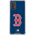 MLB Boston Red Sox - Solid Distressed Galaxy A32 5G Clear Case