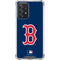 MLB Boston Red Sox - Solid Distressed Galaxy A52 5G Clear Case