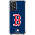 MLB Boston Red Sox - Solid Distressed Galaxy A52 5G Clear Case