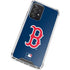 MLB Boston Red Sox - Solid Distressed Galaxy A52 5G Clear Case