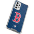 MLB Boston Red Sox - Solid Distressed Galaxy A53 5G Clear Case