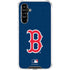 MLB Boston Red Sox - Solid Distressed Galaxy A54 5G Clear Case