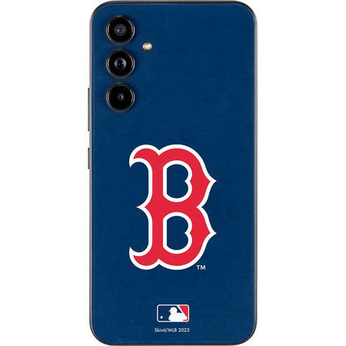 MLB Boston Red Sox - Solid Distressed Galaxy A54 5G Skin