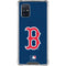 MLB Boston Red Sox - Solid Distressed Galaxy A71 5G Clear Case
