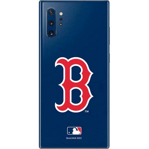 MLB Boston Red Sox - Solid Distressed Galaxy Note 10 Plus Skin