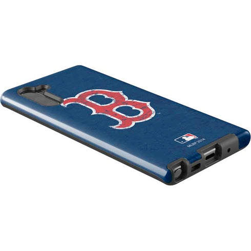 MLB Boston Red Sox - Solid Distressed Galaxy Note 10 Pro Case