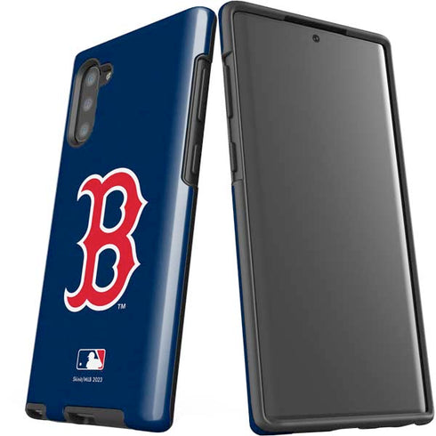 MLB Boston Red Sox - Solid Distressed Galaxy Note 10 Pro Case