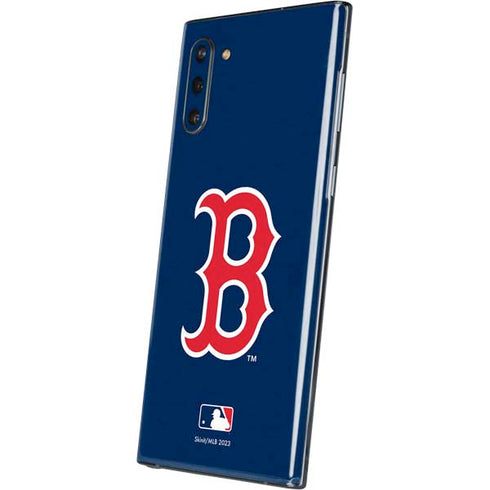 MLB Boston Red Sox - Solid Distressed Galaxy Note 10 Skin