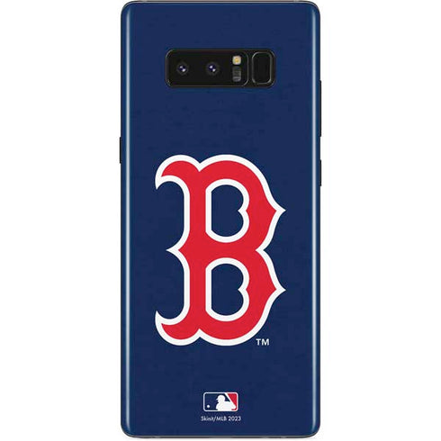 MLB Boston Red Sox - Solid Distressed Galaxy Note 8 Skin