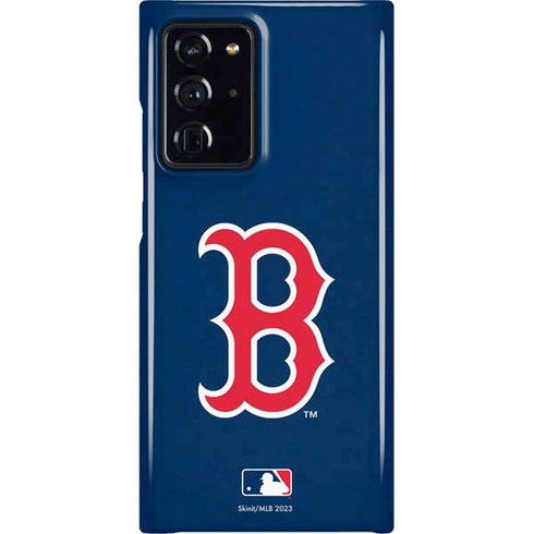 MLB Boston Red Sox - Solid Distressed Galaxy Note20 Ultra 5G Lite Case