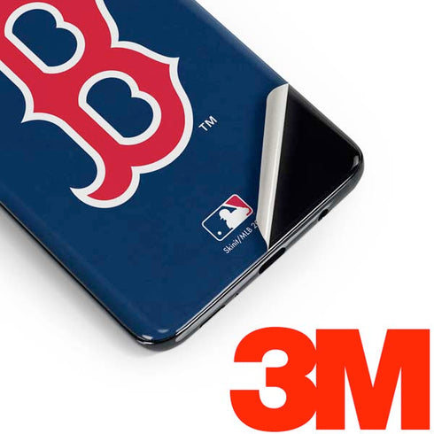 MLB Boston Red Sox - Solid Distressed Galaxy S10 Plus Skin