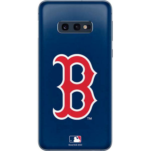 MLB Boston Red Sox - Solid Distressed Galaxy S10e Skin